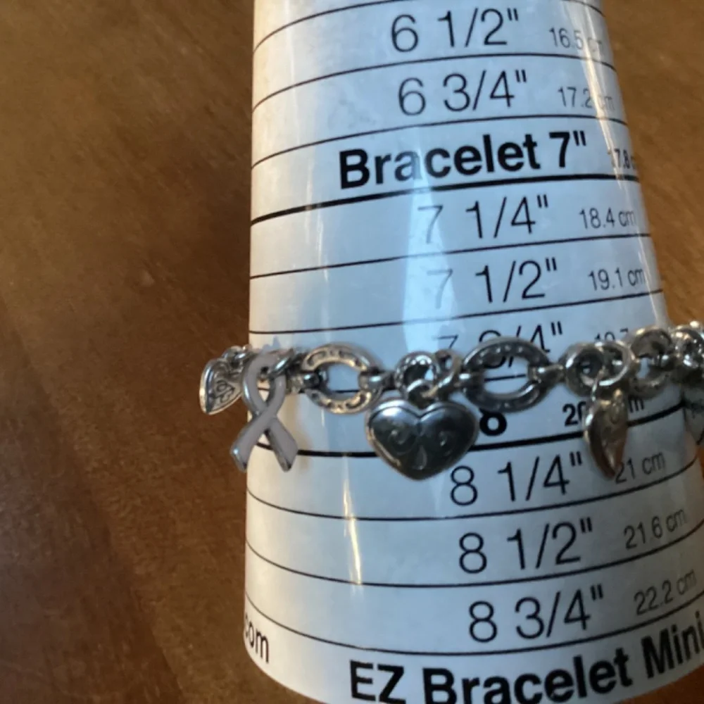 Brighton Silver-tone Charm Bracelet